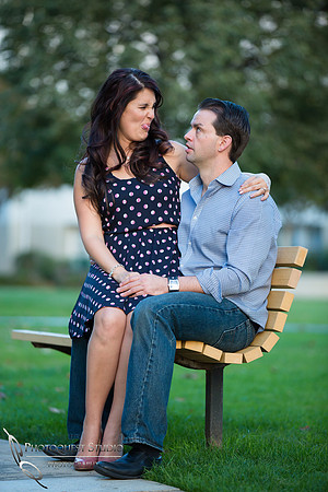 Engagement Photo at University of La Verne, Pamona, California by Temecula Wedding Photographer