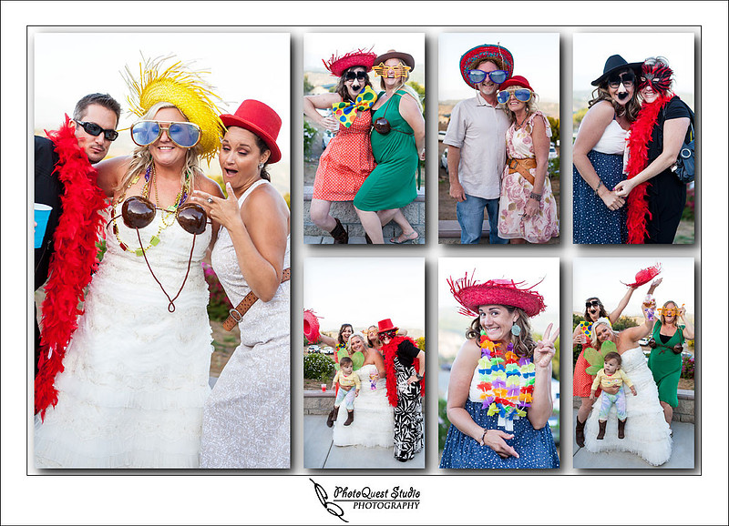 Temecula Wedding Photobooth at DIY Backyard wedding in Escondido, San Diego by Temecula Wedding Photographer of PhotoQuest Studio | Photography - Locate in Menifee and serving both N&S California - 1