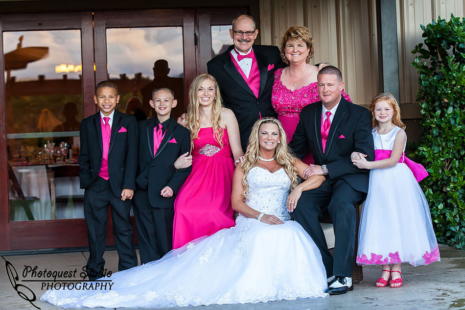 3 generations family portrait at Wiens family cellars temecula winery by temcula wedding photographer