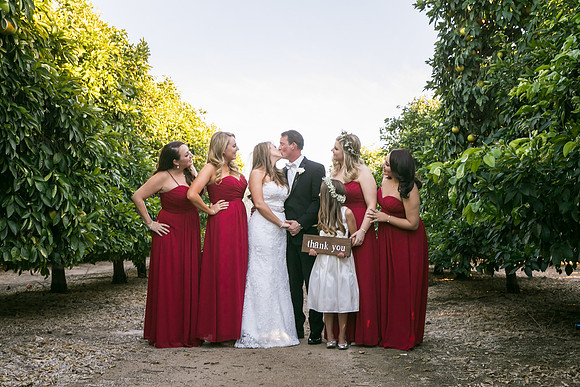 Beautiful wedding at Wiens Family Cellars Temecula Winery - Sarah & Shawn