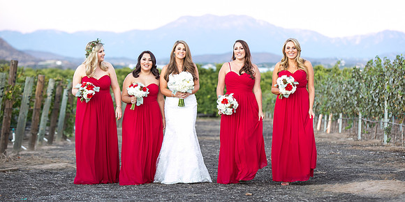 Beautiful wedding at Wiens Family Cellars Temecula Winery - Sarah & Shawn