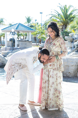 beautiful indian family little butterfly babyshower pooja parth-200