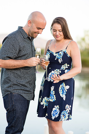 Surprise Proposal at Ponte Winery by Temecula Wedding Photographer