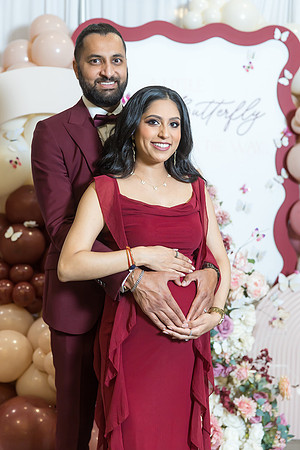 beautiful indian family little butterfly babyshower pooja parth-485