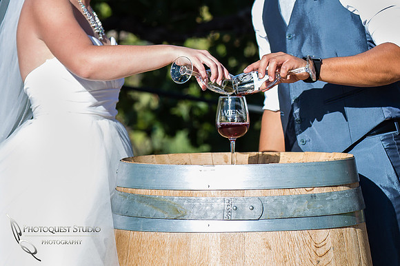 Wedding photo at Wiens Winery by Temecula wedding photographer of Photoquest Studio, Samantha & Joe (28)