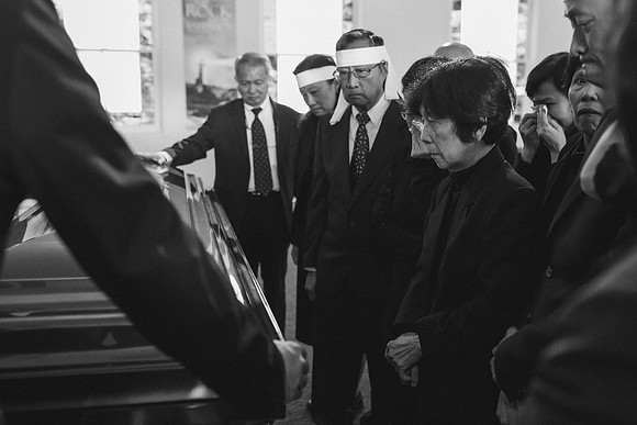 TL's Mom Funeral - B&W-153
