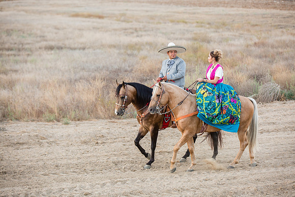 Engagement Photo by Menifee, Temecula, Fallbrook Wedding Photographer at Rancho R Los Agaves, Alfi and Angel