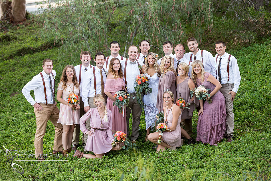 Earthy Wedding at Green Gables Estate, San Diego Premier Wedding by Temecula Wedding - Top view