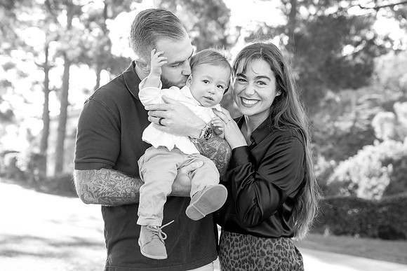 Family Photo in Dana Point by Wedding Photographer in Temecula, Fallbrook, Parris & Derek-12