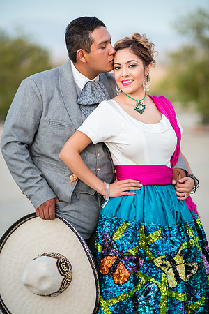 Engagement Photo by Menifee, Temecula, Fallbrook Wedding Photographer at Rancho R Los Agaves, Alfi and Angel