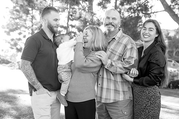 Family Photo in Dana Point by Wedding Photographer in Temecula, Fallbrook, Parris & Derek-24