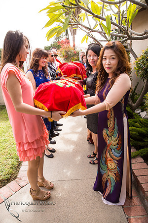 Engagement Photo, Tea Ceremony in Orange County - Uyen & Quoc Anh