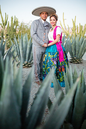 Engagement Photo by Menifee, Temecula, Fallbrook Wedding Photographer at Rancho R Los Agaves, Alfi and Angel