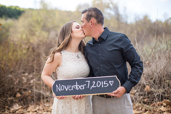 Southern California Engagement with nature in fall Photos in Fallbrook, San Diego by Temecula Winery Wedding Photographer, Sarah & Shawn