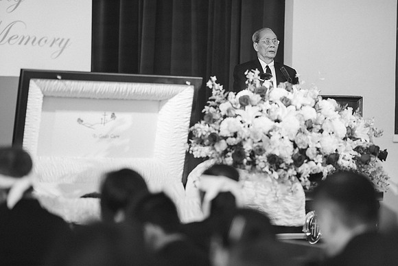 TL's Mom Funeral - B&W-98