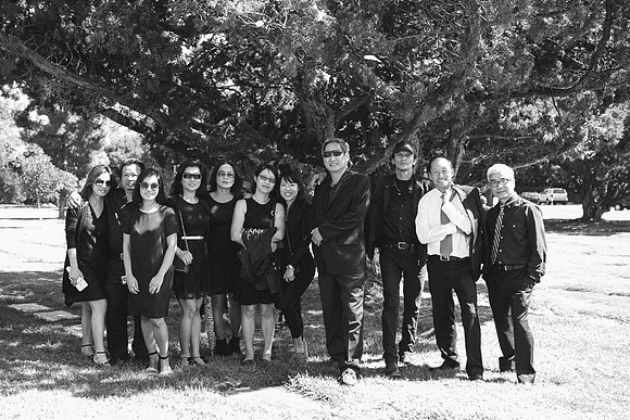 TL's Mom Funeral - B&W-272