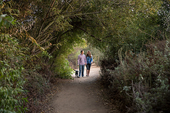 Southern California Engagement with nature in fall Photos in Fallbrook, San Diego by Temecula Winery Wedding Photographer, Sarah & Shawn