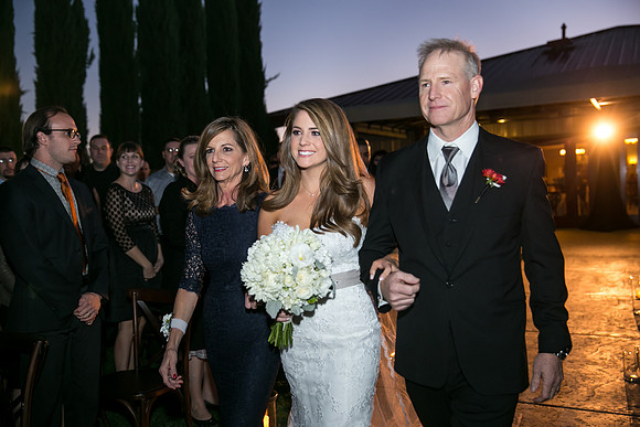 Beautiful wedding at Wiens Family Cellars Temecula Winery - Sarah & Shawn