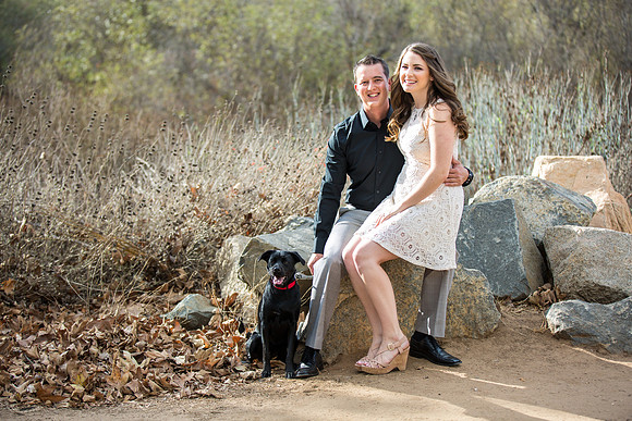 Southern California Engagement with nature in fall Photos in Fallbrook, San Diego by Temecula Winery Wedding Photographer, Sarah & Shawn