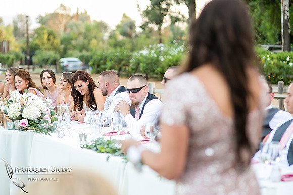 Wedding photo at Lake Oak Meadows, Temecula Winery by Photographer of Photoquest Studio