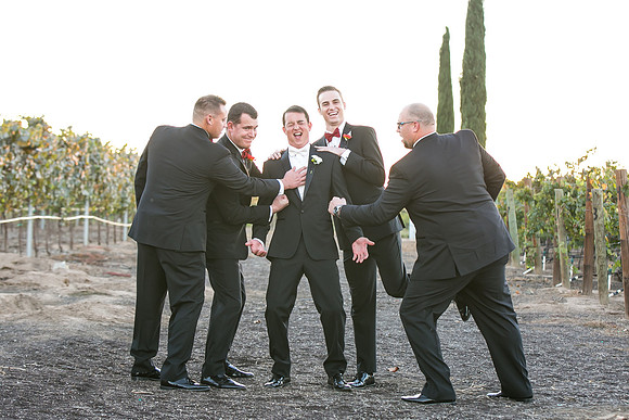 Beautiful wedding at Wiens Family Cellars Temecula Winery - Sarah & Shawn