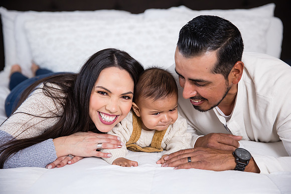 Three generations family photo in Riverside, California, Mariana's Family-38