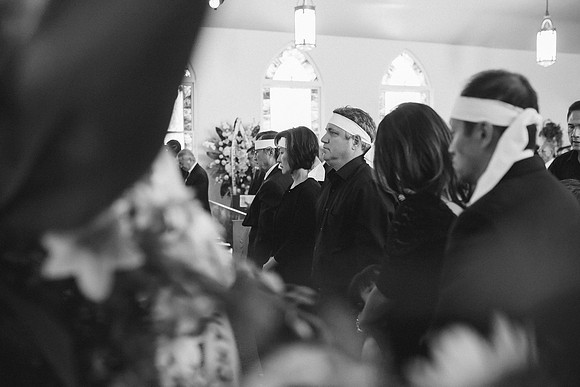 TL's Mom Funeral - B&W-100