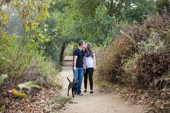 Southern California Engagement with nature in fall Photos in Fallbrook, San Diego by Temecula Winery Wedding Photographer, Sarah & Shawn