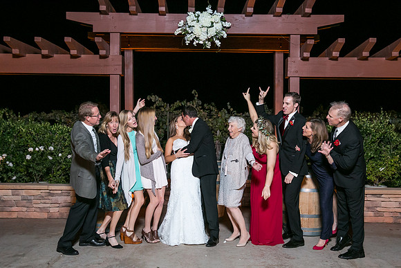 Beautiful wedding at Wiens Family Cellars Temecula Winery - Sarah & Shawn