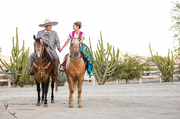 Engagement Photo by Menifee, Temecula, Fallbrook Wedding Photographer at Rancho R Los Agaves, Alfi and Angel