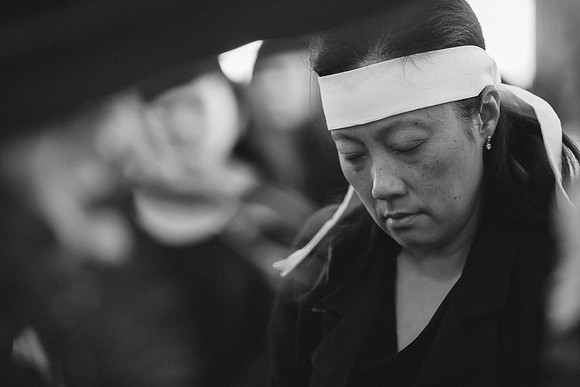 TL's Mom Funeral - B&W-108