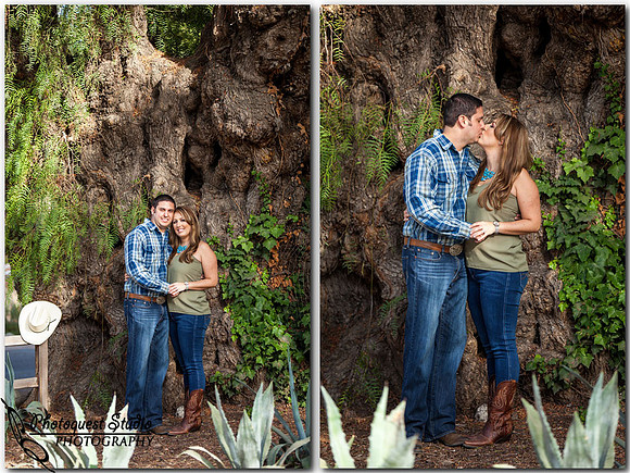 Mission San Juan Capistrano Engagement Photos by Temecula Wedding Photographer - Longshadow Ranch Winery Wedding