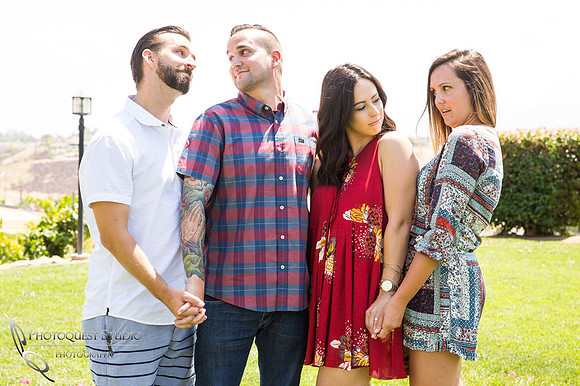 Surprise Proposal at Callaway, Temecula Winery by Wedding Photographer of Photoquest Studio - Tim & Megan