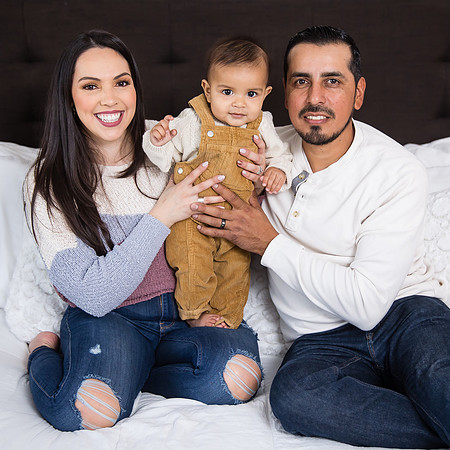 Three generations family photo in Riverside, California, Mariana's Family-28
