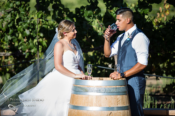 Wedding photo at Wiens Winery by Temecula wedding photographer of Photoquest Studio, Samantha & Joe (30)
