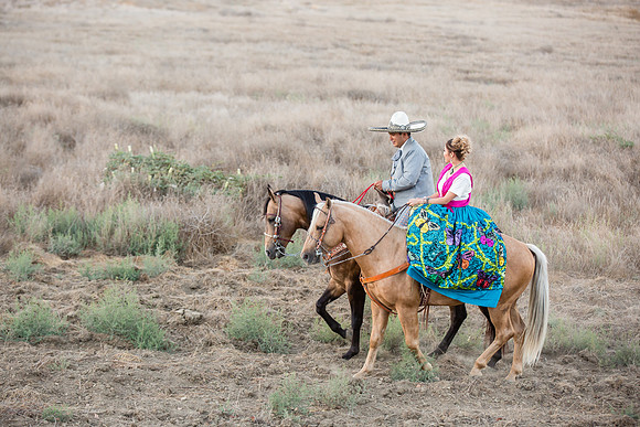 Engagement Photo by Menifee, Temecula, Fallbrook Wedding Photographer at Rancho R Los Agaves, Alfi and Angel