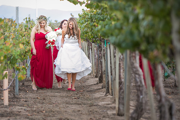 Beautiful wedding at Wiens Family Cellars Temecula Winery - Sarah & Shawn