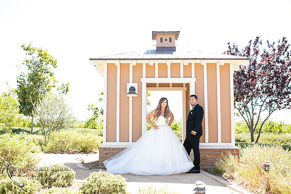 Wedding Photo at Temecula Winery Wiens Family Cellars and Pechanga Casino
