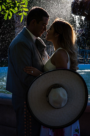 Engagement Photo by Menifee, Temecula, Fallbrook Wedding Photographer at Rancho R Los Agaves, Alfi and Angel