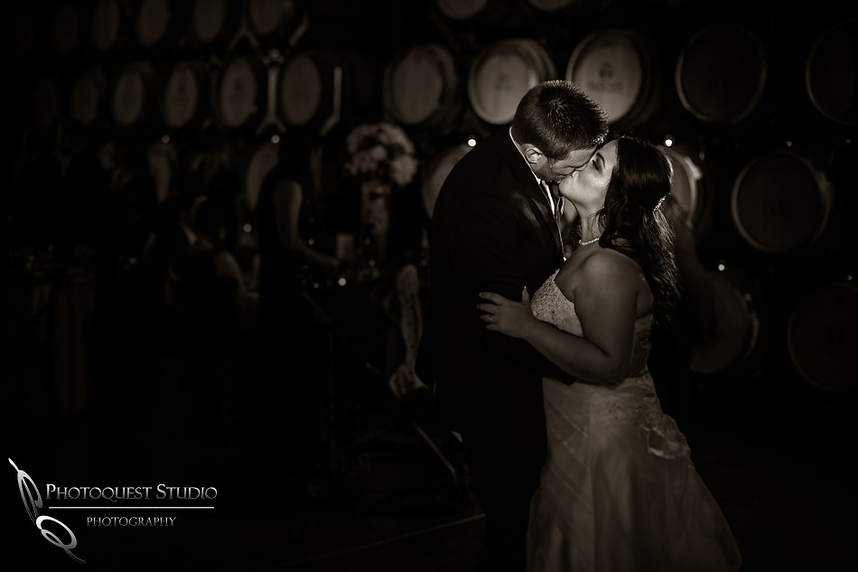 Temecula Wedding Photographer captured romantic and fun wedding photos at Wiens Family Cellars, Temecula Winery Wedding.