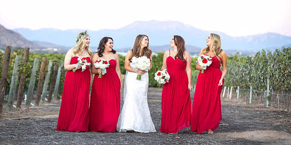Beautiful wedding at Wiens Family Cellars Temecula Winery - Sarah & Shawn
