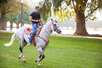 Wedding Photographer in Temecula, Engagement Photo with beautiful Couple and Horses in Riverside, California - Mayra and Juan