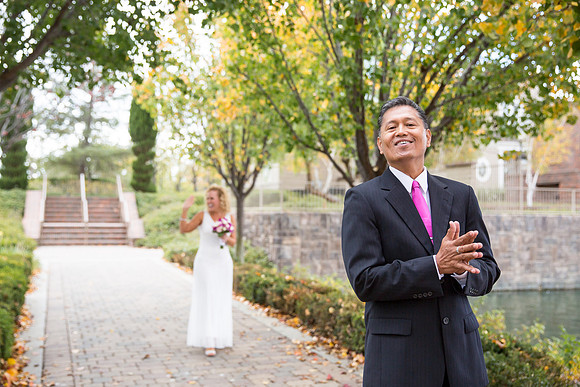 Lake Harveston Wedding Photo by Temecula Wedding Photographer, Robin and Sonny