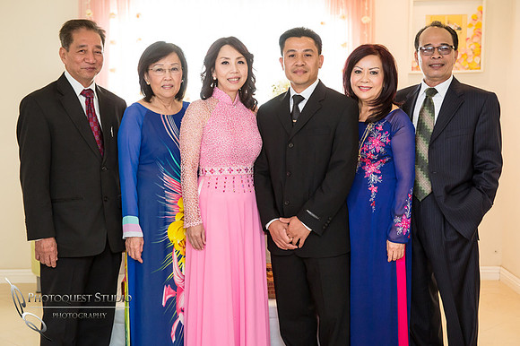 Engagement Photo, Tea Ceremony in Orange County - Uyen & Quoc Anh