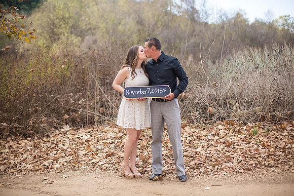 Southern California Engagement with nature in fall Photos in Fallbrook, San Diego by Temecula Winery Wedding Photographer, Sarah & Shawn