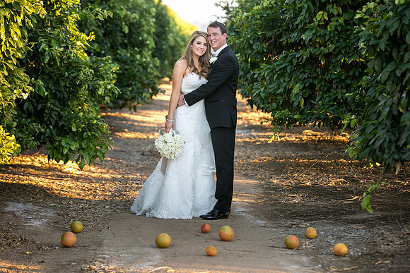 Beautiful wedding at Wiens Family Cellars Temecula Winery - Sarah & Shawn