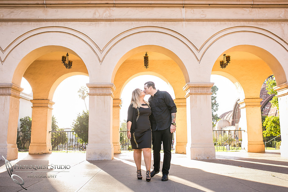 just the two of us at Balboa Park, San Diego documented by Temecula, San Diego Wedding Photographer