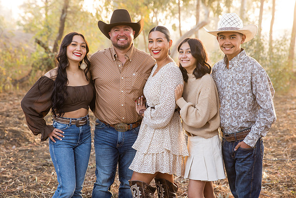 Three generations family photo in Riverside, California, Mariana's Family-158