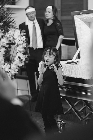 TL's Mom Funeral - B&W-51