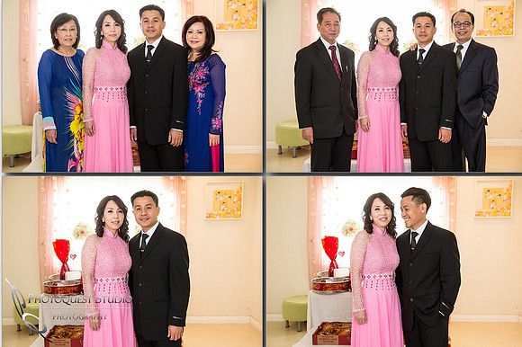 Engagement Photo, Tea Ceremony in Orange County - Uyen & Quoc Anh